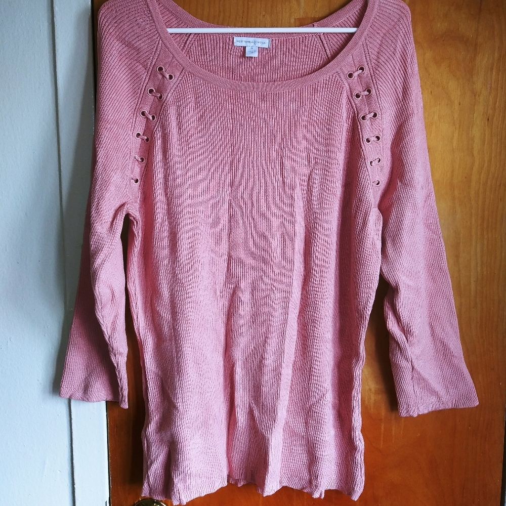 Pink sweater